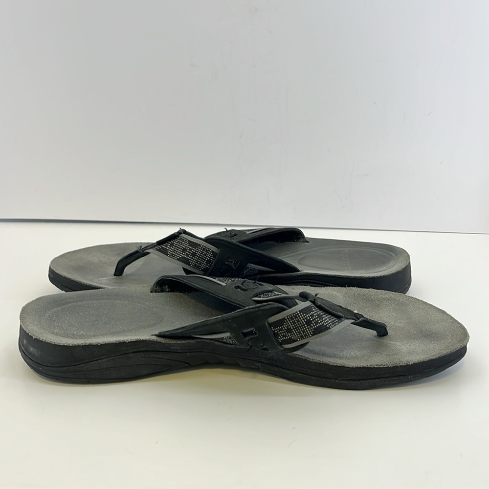 Merrell Rosarita Black & Gray Flip Flop Sandals - Men’s Size 13 - Picture 7 of 15